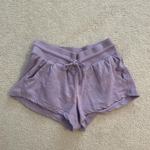 Periwinkle drawstring shorts - Picture 3 of 6